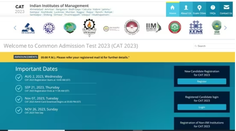 IIM CAT 2023 response sheet released at iimcat.ac.in.