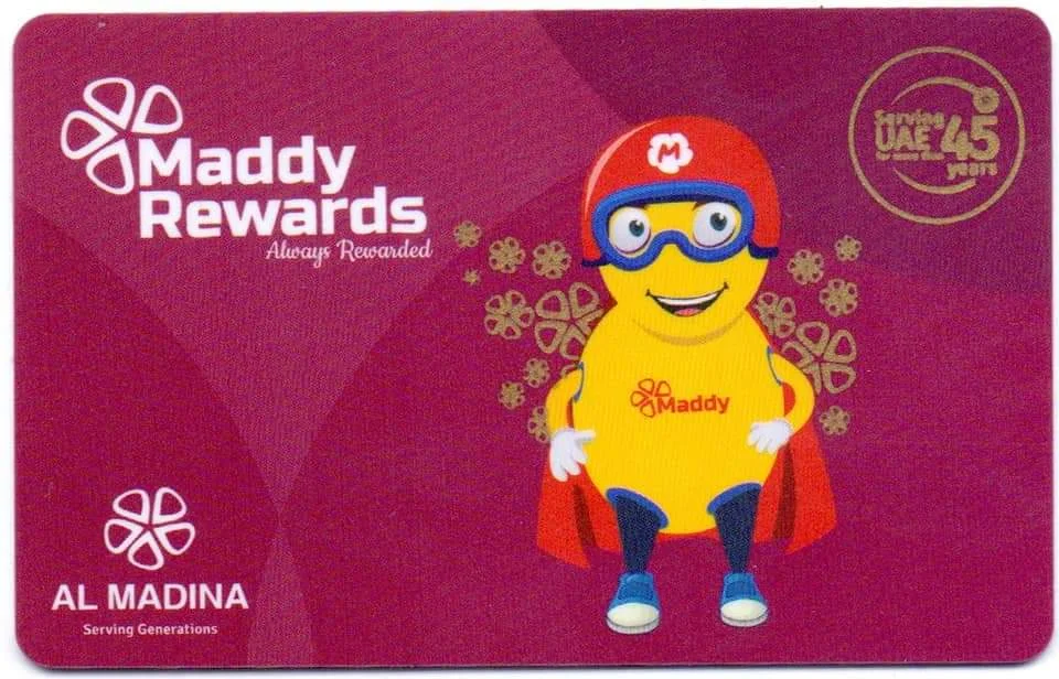 Al Madina Maddy Card is a loyalty program